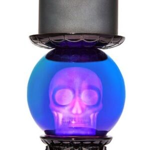 Light-Up Skull Pedestal